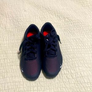 NWOT Puma (Big Kids) Black/Red Sneakers